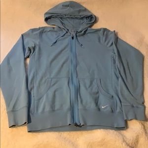 nike zip up sweater.